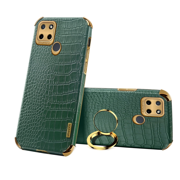 6D Electroplating Crocodile Texture Phone Case With Holder, For OPPO A17, For Realme C21Y, For Realme C33, For OPPO Reno8 Pro+, For Xiaomi Redmi Note 12 China, For Xiaomi Redmi Note 12 Pro+ China, For Samsung Galaxy S23 5G, For Samsung Galaxy S23 Ultra 5G