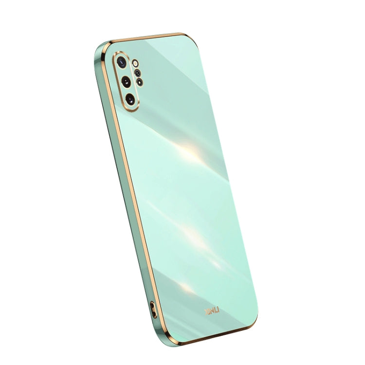 XINLI Straight Edge 6D Electroplate TPU Phone Case, For OPPO A1 Pro 5G, For Realme 10 4G, For Samsung Galaxy Note10+, For OPPO Reno9 5G, For Samsung Galaxy A54 5G, For vivo X90 Pro+