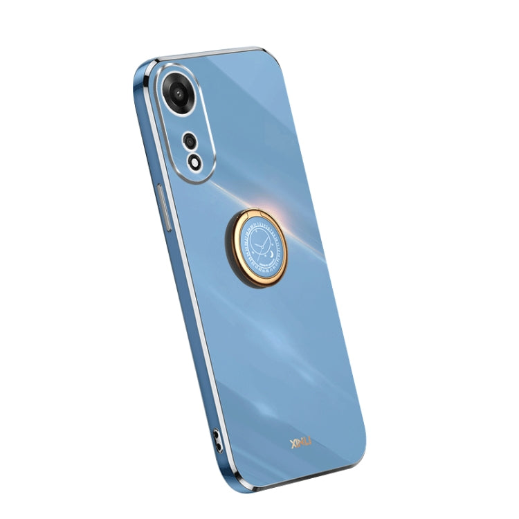 XINLI Straight Edge Electroplate TPU Phone Case with Ring, For OPPO A1 Pro 5G, For Realme 10 4G, For OPPO Reno9 5G, For Samsung Galaxy A54 5G, For vivo X90 Pro+, For Samsung Galaxy Note10+, For Honor 80 SE 5G