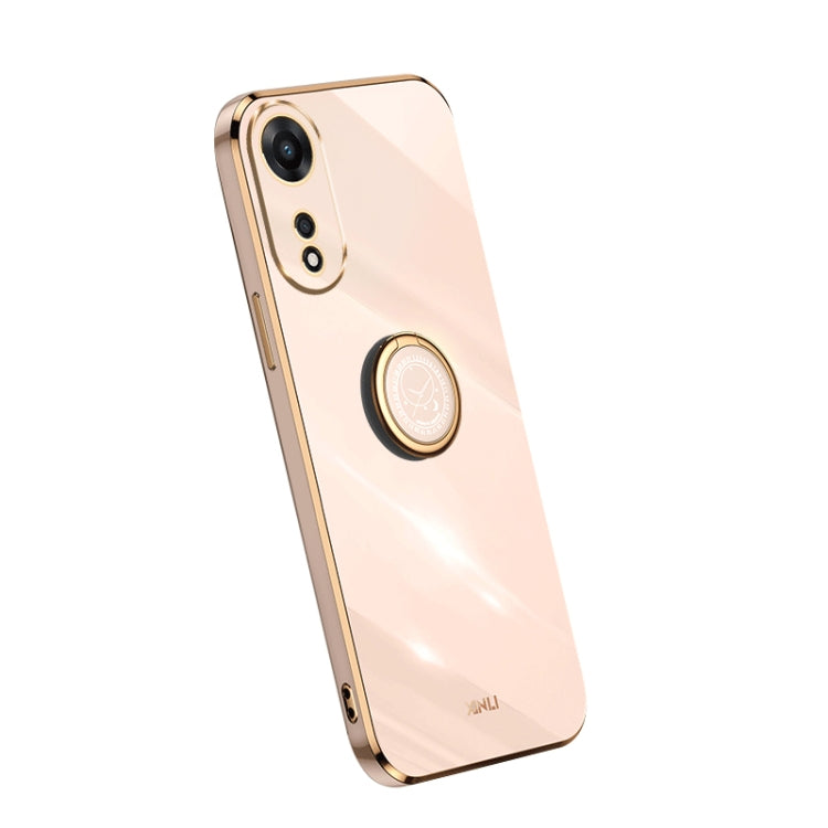 XINLI Straight Edge Electroplate TPU Phone Case with Ring, For OPPO A1 Pro 5G, For Realme 10 4G, For OPPO Reno9 5G, For Samsung Galaxy A54 5G, For vivo X90 Pro+, For Samsung Galaxy Note10+, For Honor 80 SE 5G