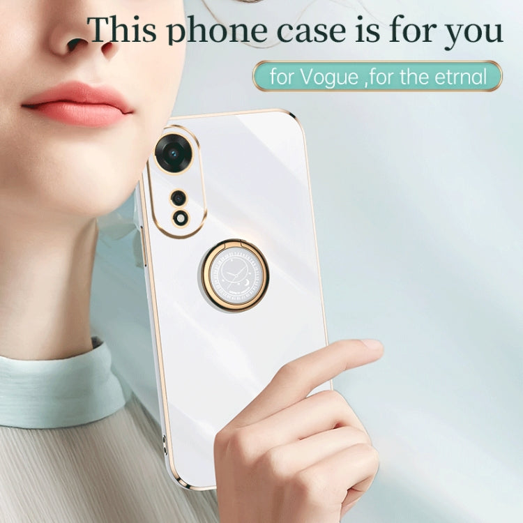 XINLI Straight Edge Electroplate TPU Phone Case with Ring, For OPPO A1 Pro 5G, For Realme 10 4G, For OPPO Reno9 5G, For Samsung Galaxy A54 5G, For vivo X90 Pro+, For Samsung Galaxy Note10+, For Honor 80 SE 5G