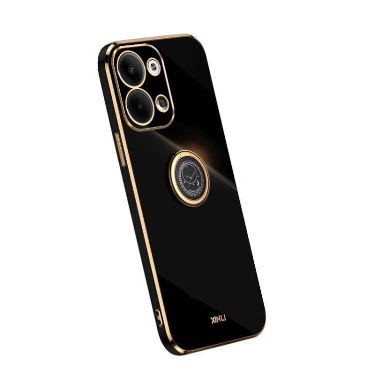 XINLI Straight Edge Electroplate TPU Phone Case with Ring, For OPPO A1 Pro 5G, For Realme 10 4G, For OPPO Reno9 5G, For Samsung Galaxy A54 5G, For vivo X90 Pro+, For Samsung Galaxy Note10+, For Honor 80 SE 5G