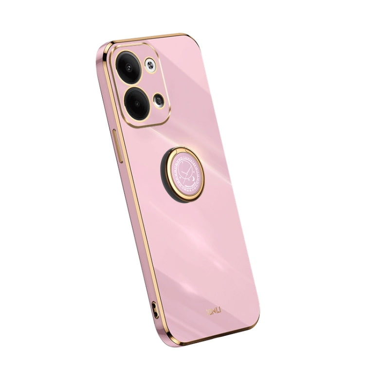 XINLI Straight Edge Electroplate TPU Phone Case with Ring, For OPPO A1 Pro 5G, For Realme 10 4G, For OPPO Reno9 5G, For Samsung Galaxy A54 5G, For vivo X90 Pro+, For Samsung Galaxy Note10+, For Honor 80 SE 5G