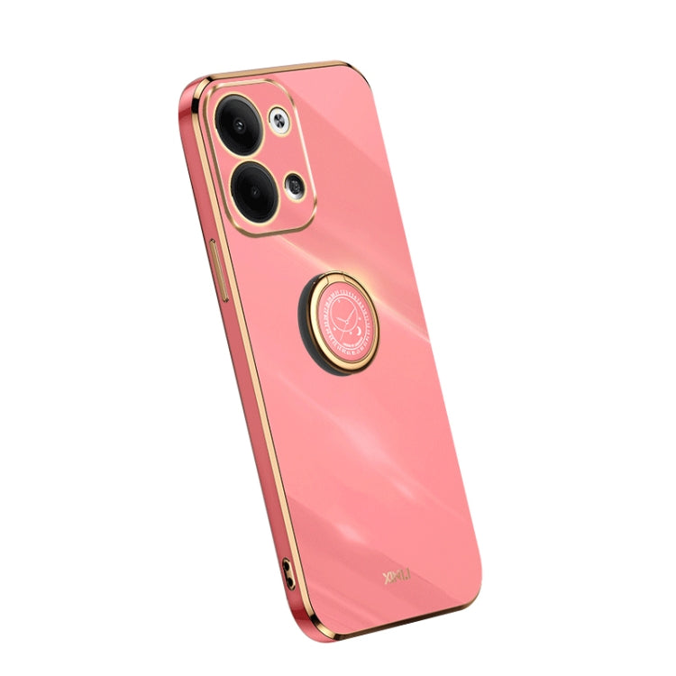 XINLI Straight Edge Electroplate TPU Phone Case with Ring, For OPPO A1 Pro 5G, For Realme 10 4G, For OPPO Reno9 5G, For Samsung Galaxy A54 5G, For vivo X90 Pro+, For Samsung Galaxy Note10+, For Honor 80 SE 5G
