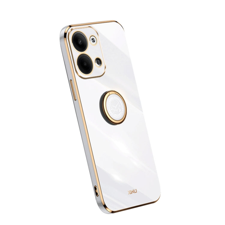 XINLI Straight Edge Electroplate TPU Phone Case with Ring, For OPPO A1 Pro 5G, For Realme 10 4G, For OPPO Reno9 5G, For Samsung Galaxy A54 5G, For vivo X90 Pro+, For Samsung Galaxy Note10+, For Honor 80 SE 5G