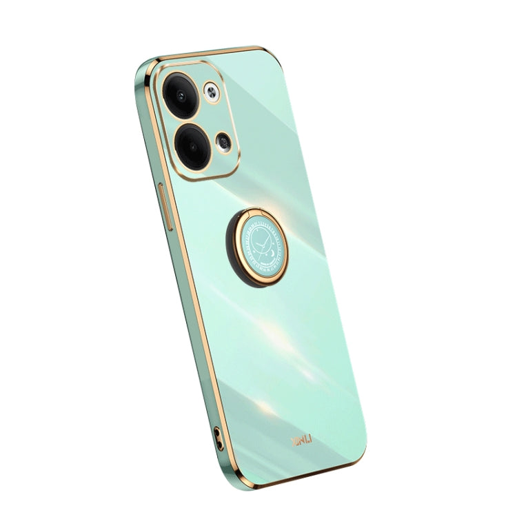 XINLI Straight Edge Electroplate TPU Phone Case with Ring, For OPPO A1 Pro 5G, For Realme 10 4G, For OPPO Reno9 5G, For Samsung Galaxy A54 5G, For vivo X90 Pro+, For Samsung Galaxy Note10+, For Honor 80 SE 5G