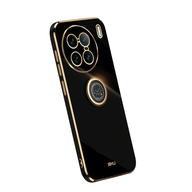 XINLI Straight Edge Electroplate TPU Phone Case with Ring, For OPPO A1 Pro 5G, For Realme 10 4G, For OPPO Reno9 5G, For Samsung Galaxy A54 5G, For vivo X90 Pro+, For Samsung Galaxy Note10+, For Honor 80 SE 5G