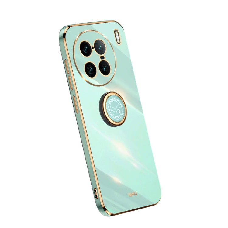 XINLI Straight Edge Electroplate TPU Phone Case with Ring, For OPPO A1 Pro 5G, For Realme 10 4G, For OPPO Reno9 5G, For Samsung Galaxy A54 5G, For vivo X90 Pro+, For Samsung Galaxy Note10+, For Honor 80 SE 5G