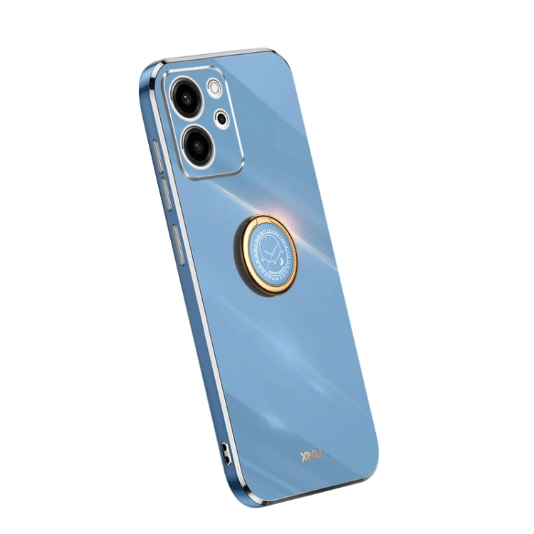XINLI Straight Edge Electroplate TPU Phone Case with Ring, For OPPO A1 Pro 5G, For Realme 10 4G, For OPPO Reno9 5G, For Samsung Galaxy A54 5G, For vivo X90 Pro+, For Samsung Galaxy Note10+, For Honor 80 SE 5G