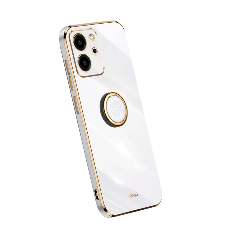 XINLI Straight Edge Electroplate TPU Phone Case with Ring, For OPPO A1 Pro 5G, For Realme 10 4G, For OPPO Reno9 5G, For Samsung Galaxy A54 5G, For vivo X90 Pro+, For Samsung Galaxy Note10+, For Honor 80 SE 5G