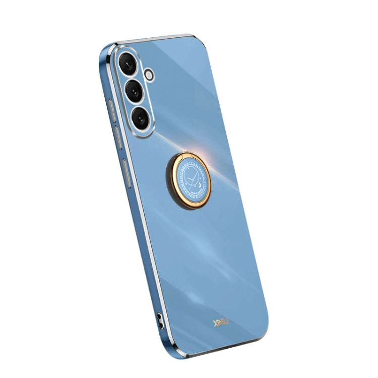 XINLI Straight Edge Electroplate TPU Phone Case with Ring, For OPPO A1 Pro 5G, For Realme 10 4G, For OPPO Reno9 5G, For Samsung Galaxy A54 5G, For vivo X90 Pro+, For Samsung Galaxy Note10+, For Honor 80 SE 5G