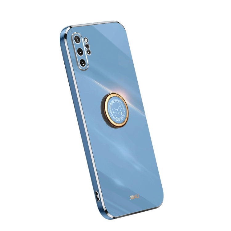 XINLI Straight Edge Electroplate TPU Phone Case with Ring, For OPPO A1 Pro 5G, For Realme 10 4G, For OPPO Reno9 5G, For Samsung Galaxy A54 5G, For vivo X90 Pro+, For Samsung Galaxy Note10+, For Honor 80 SE 5G