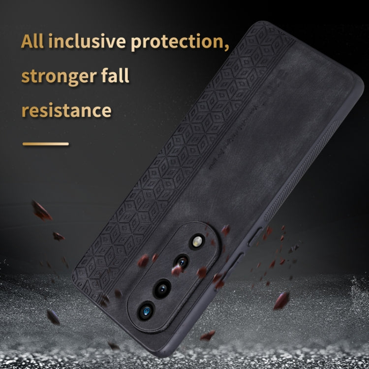 AZNS 3D Embossed Skin Feel Phone Case, For Honor 80 Pro, For Honor 80