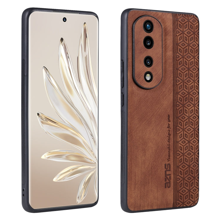 AZNS 3D Embossed Skin Feel Phone Case, For Honor 80 Pro, For Honor 80