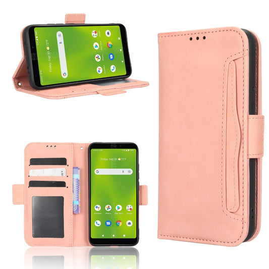 Skin Feel Calf Texture Card Slots Leather Phone Case, For Cricket Debut Smart, For Cricket Icon 4, For Cricket Innovate E 5G, For OPPO A1 Pro, For Realme 10 4G, For Realme 10 Pro, For TCL ION Z, For Tecno Pop 6 BE7, For vivo X90 5G