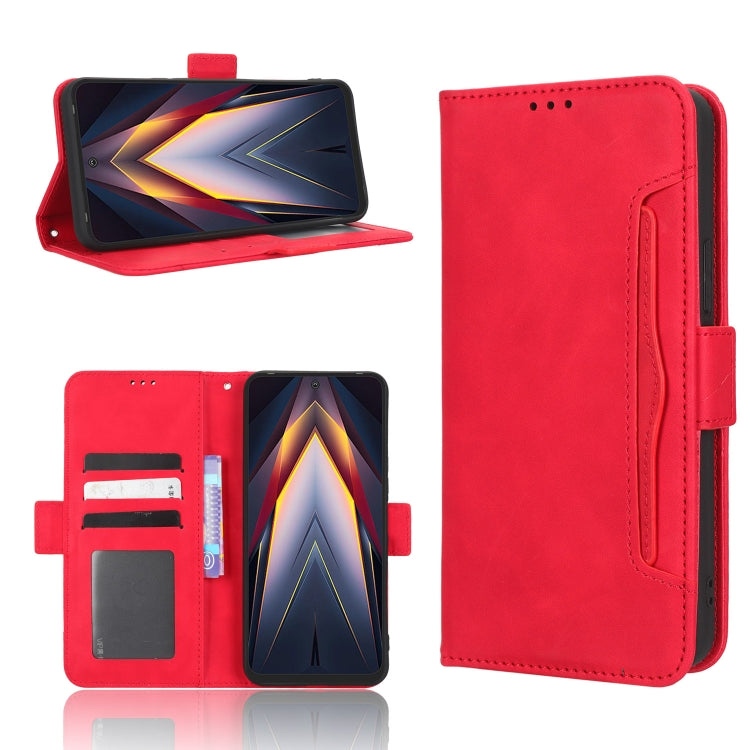 Skin Feel Calf Texture Card Slots Leather Phone Case, For vivo X90 Pro+, For Tecno Pova 4, For Infinix Hot 20 4G X682B, For Infinix Hot 20 5G X666B, For Infinix Hot 20S X6827, For Tecno Pova 4 Pro, For Huawei nova Y61, For Blackview BV5200             ...