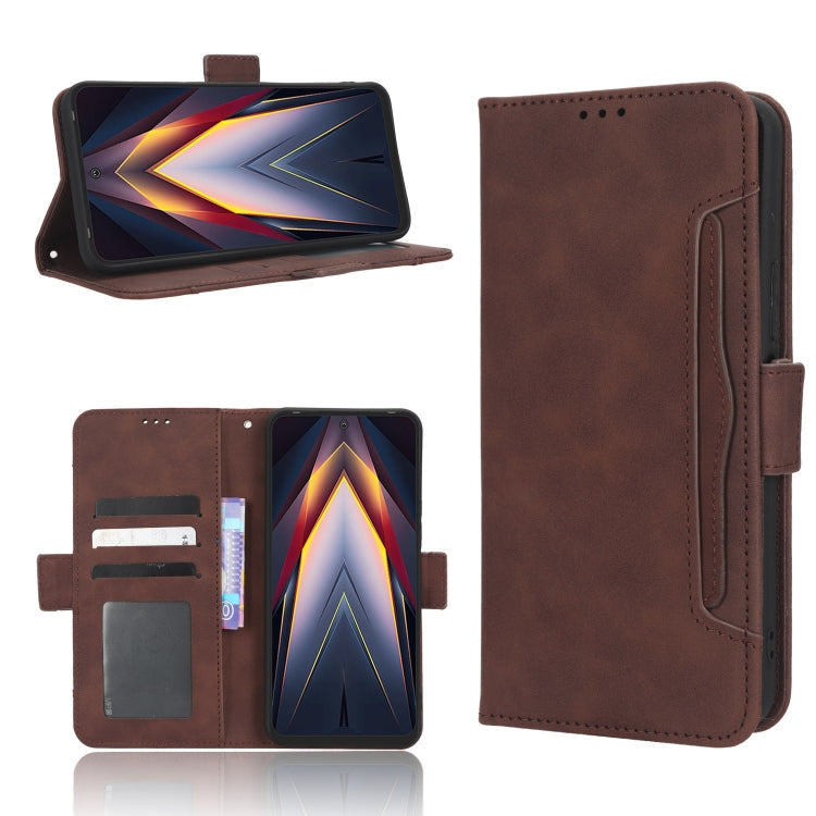 Skin Feel Calf Texture Card Slots Leather Phone Case, For vivo X90 Pro+, For Tecno Pova 4, For Infinix Hot 20 4G X682B, For Infinix Hot 20 5G X666B, For Infinix Hot 20S X6827, For Tecno Pova 4 Pro, For Huawei nova Y61, For Blackview BV5200             ...