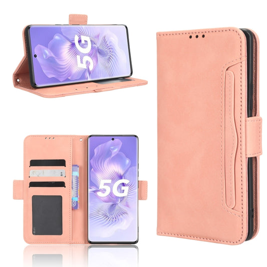 Skin Feel Calf Texture Card Slots Leather Phone Case, For Honor 80 5G, For Honor 80 Pro 5G, For Samsung Galaxy A14 5G, For Motorola Moto G72 4G, For OPPO A58 5G, For Orbic JOY RC608L, For Tecno Pop 6 Pro BE8, For Infinix Hot 20i                        ...