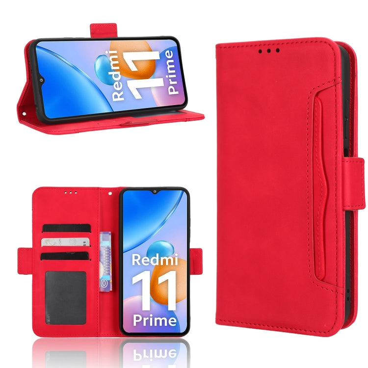 Skin Feel Calf Texture Card Slots Leather Phone Case, For Tecno Pova Neo 2, For Xiaomi Redmi 11 Prime 4G, For Xiaomi Redmi A1+, For Xiaomi Redmi Note 12 5G China, For Xiaomi Redmi Note 12 Pro 5G, For Xiaomi Redmi Note 12 Pro+, For Huawei nova 10 SE    ...