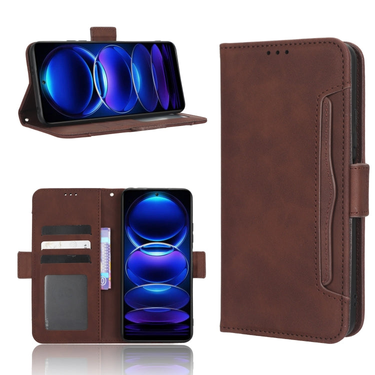 Skin Feel Calf Texture Card Slots Leather Phone Case, For Tecno Pova Neo 2, For Xiaomi Redmi 11 Prime 4G, For Xiaomi Redmi A1+, For Xiaomi Redmi Note 12 5G China, For Xiaomi Redmi Note 12 Pro 5G, For Xiaomi Redmi Note 12 Pro+, For Huawei nova 10 SE    ...