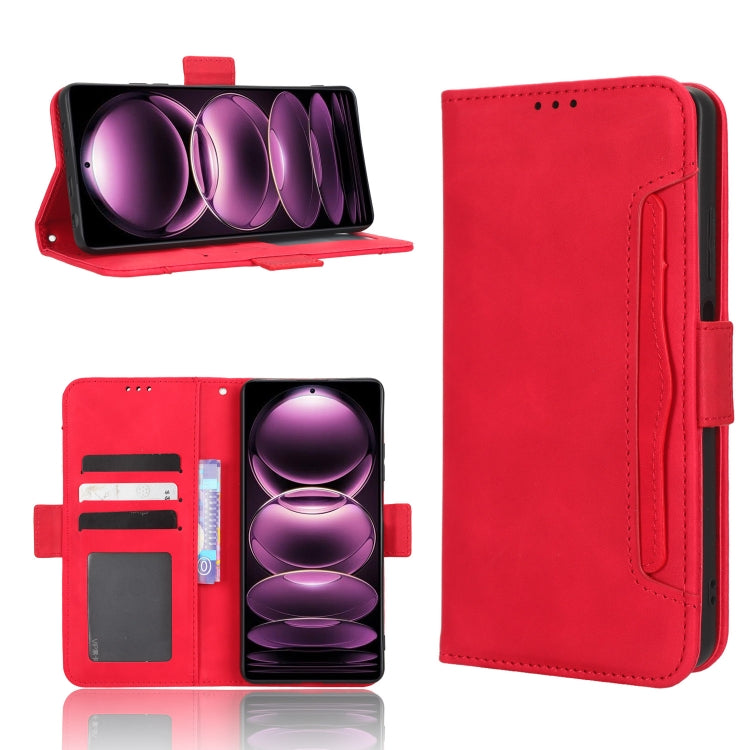 Skin Feel Calf Texture Card Slots Leather Phone Case, For Tecno Pova Neo 2, For Xiaomi Redmi 11 Prime 4G, For Xiaomi Redmi A1+, For Xiaomi Redmi Note 12 5G China, For Xiaomi Redmi Note 12 Pro 5G, For Xiaomi Redmi Note 12 Pro+, For Huawei nova 10 SE    ...