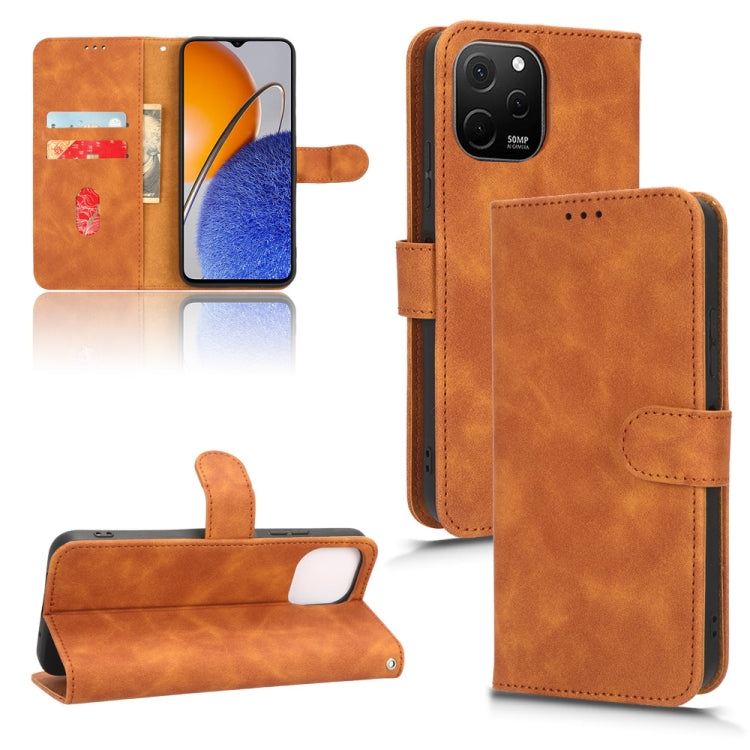 Skin Feel Magnetic Flip Leather Phone Case, For Nokia C31, For Samsung Galaxy A04e, For Huawei Mate 50, For Huawei  Nova Y61