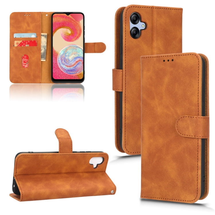 Skin Feel Magnetic Flip Leather Phone Case, For Nokia C31, For Samsung Galaxy A04e, For Huawei Mate 50, For Huawei  Nova Y61