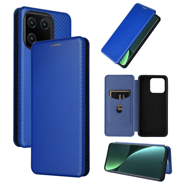 Carbon Fiber Texture Flip Leather Phone Case, For Xiaomi Redmi 11 Prime 4G, For Xiaomi 13