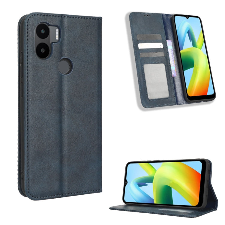 Magnetic Buckle Retro Texture Leather Phone Case, For Tecno Pop 6 Pro BE8, For Infinix Hot 20i, For Infinix Note 12 Pro 4G X676B, For Tecno Pova Neo 2, For Xiaomi Redmi 11 Prime 4G, For Xiaomi Redmi A1+, For Xiaomi Redmi Note 12 5G                     ...