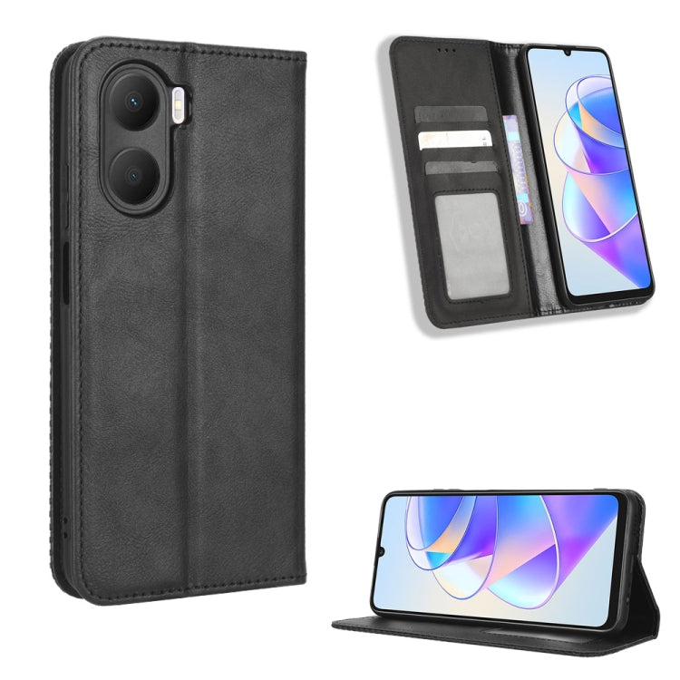 Magnetic Buckle Retro Texture Leather Phone Case, For Tecno Pop 6 Pro BE8, For Infinix Hot 20i, For Infinix Note 12 Pro 4G X676B, For Tecno Pova Neo 2, For Xiaomi Redmi 11 Prime 4G, For Xiaomi Redmi A1+, For Xiaomi Redmi Note 12 5G                     ...