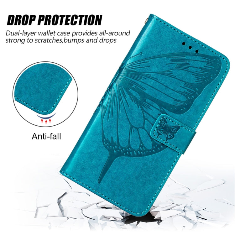 Embossed Butterfly Flip Leather Phone Case, For BLU View 2 2022 / 2020, For Infinix Hot 20 4G X6826, For Infinix Hot 20 5G X666 / X66B, For Infinix Hot 20 Play, For Infinix Hot 20S / 20 Pro X6827, For Infinix Smart 7 X6515