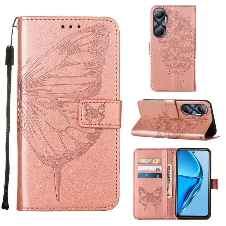 Embossed Butterfly Flip Leather Phone Case, For BLU View 2 2022 / 2020, For Infinix Hot 20 4G X6826, For Infinix Hot 20 5G X666 / X66B, For Infinix Hot 20 Play, For Infinix Hot 20S / 20 Pro X6827, For Infinix Smart 7 X6515