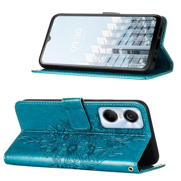 Embossed Butterfly Flip Leather Phone Case, For Tecno Pop 6 Pro, For Tecno Pova 4 LG7N, For Tecno Pova 4 Pro LG8N, For Tecno Pova Neo 2 LG6N, For Google Pixel 7a, For Samsung Galaxy A04e
