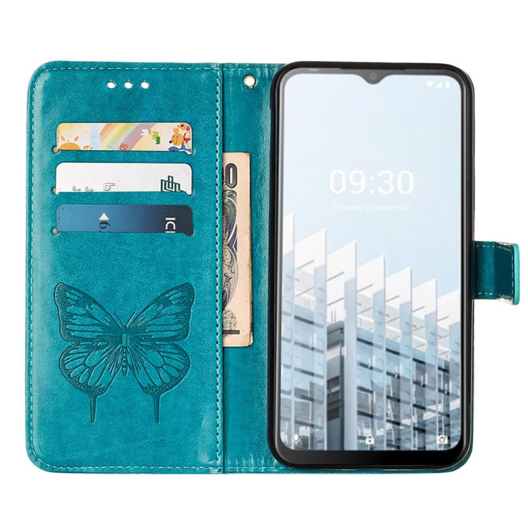 Embossed Butterfly Flip Leather Phone Case, For Tecno Pop 6 Pro, For Tecno Pova 4 LG7N, For Tecno Pova 4 Pro LG8N, For Tecno Pova Neo 2 LG6N, For Google Pixel 7a, For Samsung Galaxy A04e
