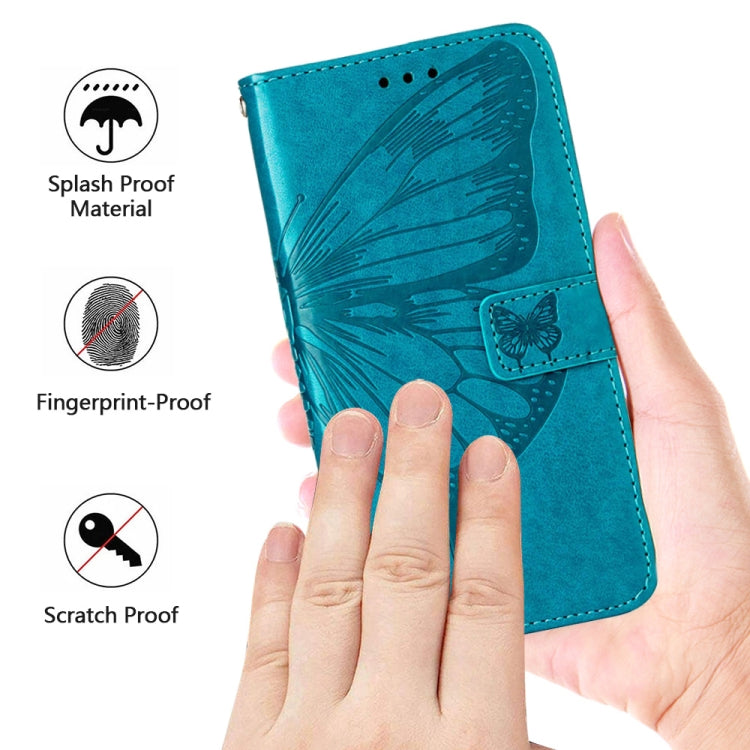 Embossed Butterfly Flip Leather Phone Case, For Tecno Pop 6 Pro, For Tecno Pova 4 LG7N, For Tecno Pova 4 Pro LG8N, For Tecno Pova Neo 2 LG6N, For Google Pixel 7a, For Samsung Galaxy A04e