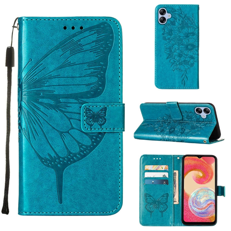 Embossed Butterfly Flip Leather Phone Case, For Tecno Pop 6 Pro, For Tecno Pova 4 LG7N, For Tecno Pova 4 Pro LG8N, For Tecno Pova Neo 2 LG6N, For Google Pixel 7a, For Samsung Galaxy A04e
