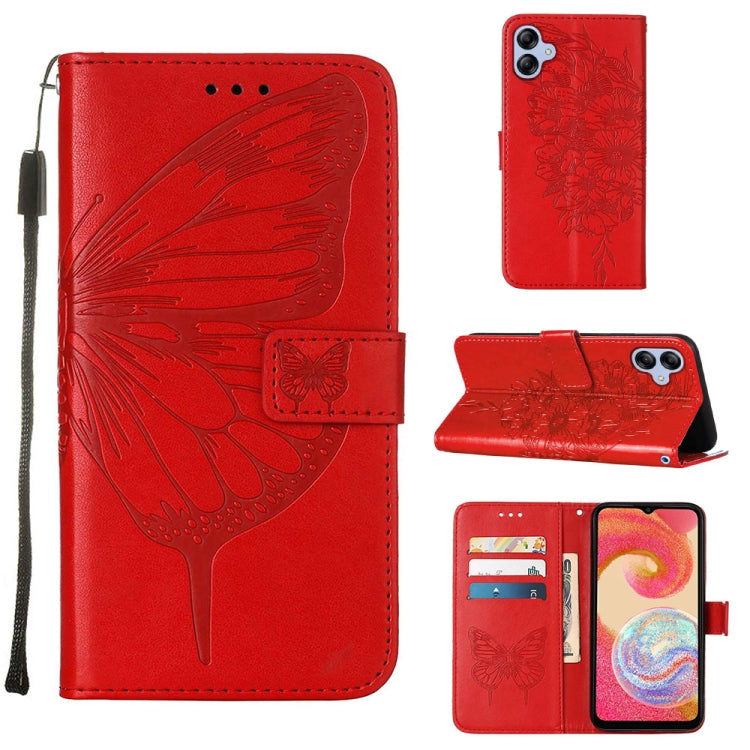 Embossed Butterfly Flip Leather Phone Case, For Tecno Pop 6 Pro, For Tecno Pova 4 LG7N, For Tecno Pova 4 Pro LG8N, For Tecno Pova Neo 2 LG6N, For Google Pixel 7a, For Samsung Galaxy A04e