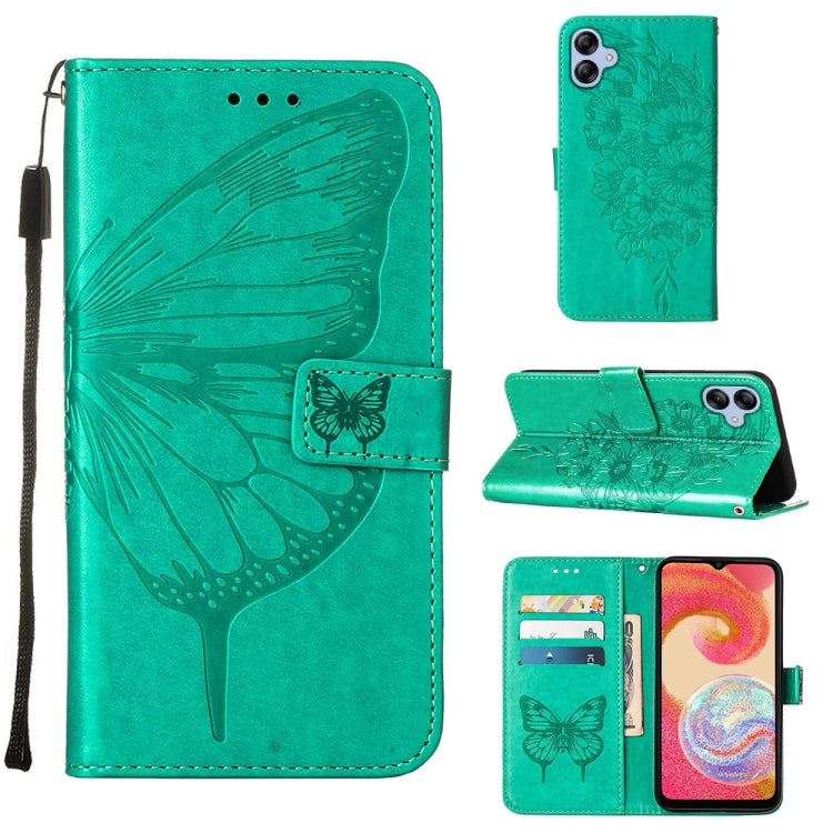 Embossed Butterfly Flip Leather Phone Case, For Tecno Pop 6 Pro, For Tecno Pova 4 LG7N, For Tecno Pova 4 Pro LG8N, For Tecno Pova Neo 2 LG6N, For Google Pixel 7a, For Samsung Galaxy A04e