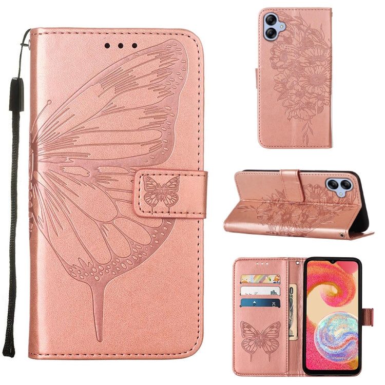 Embossed Butterfly Flip Leather Phone Case, For Tecno Pop 6 Pro, For Tecno Pova 4 LG7N, For Tecno Pova 4 Pro LG8N, For Tecno Pova Neo 2 LG6N, For Google Pixel 7a, For Samsung Galaxy A04e
