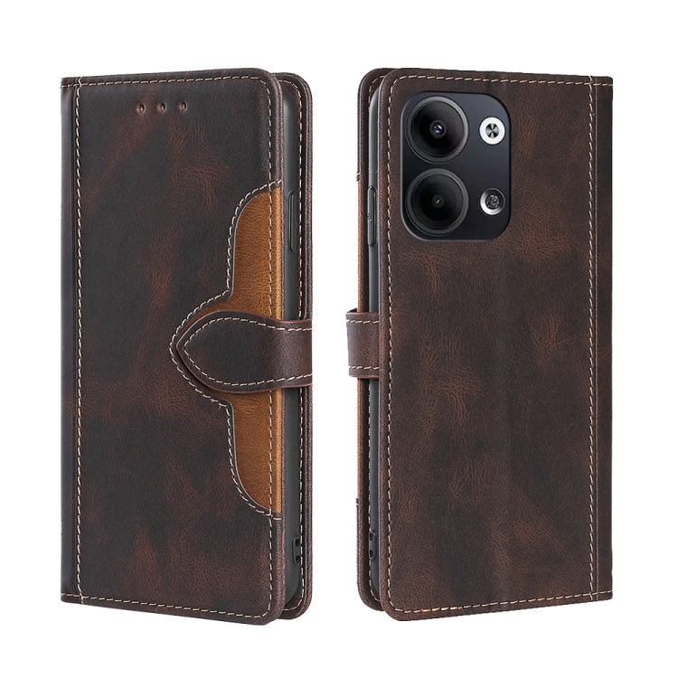 Skin Feel Magnetic Buckle Leather Phone Case, For OPPO Reno9 5G / Reno9 Pro 5G, For OPPO Reno9 Pro+ 5G, For Realme 10 Pro 5G, For Realme 10 Pro+ 5G, For vivo X90 Pro 5G