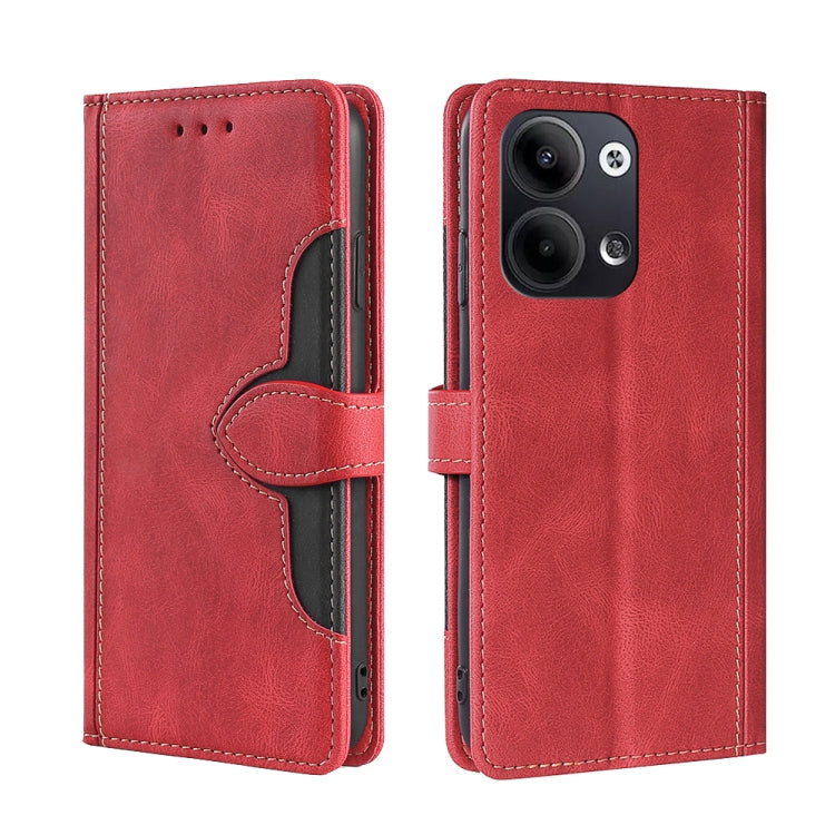 Skin Feel Magnetic Buckle Leather Phone Case, For OPPO Reno9 5G / Reno9 Pro 5G, For OPPO Reno9 Pro+ 5G, For Realme 10 Pro 5G, For Realme 10 Pro+ 5G, For vivo X90 Pro 5G