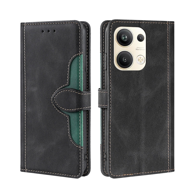 Skin Feel Magnetic Buckle Leather Phone Case, For OPPO Reno9 5G / Reno9 Pro 5G, For OPPO Reno9 Pro+ 5G, For Realme 10 Pro 5G, For Realme 10 Pro+ 5G, For vivo X90 Pro 5G