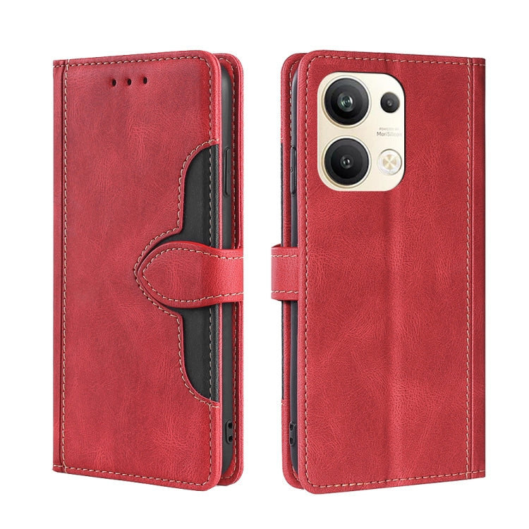Skin Feel Magnetic Buckle Leather Phone Case, For OPPO Reno9 5G / Reno9 Pro 5G, For OPPO Reno9 Pro+ 5G, For Realme 10 Pro 5G, For Realme 10 Pro+ 5G, For vivo X90 Pro 5G