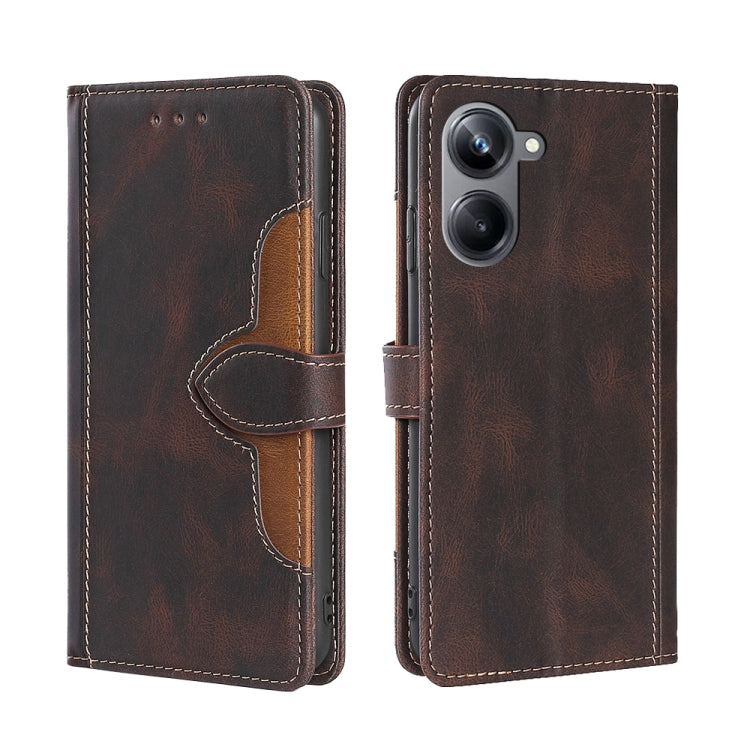 Skin Feel Magnetic Buckle Leather Phone Case, For OPPO Reno9 5G / Reno9 Pro 5G, For OPPO Reno9 Pro+ 5G, For Realme 10 Pro 5G, For Realme 10 Pro+ 5G, For vivo X90 Pro 5G