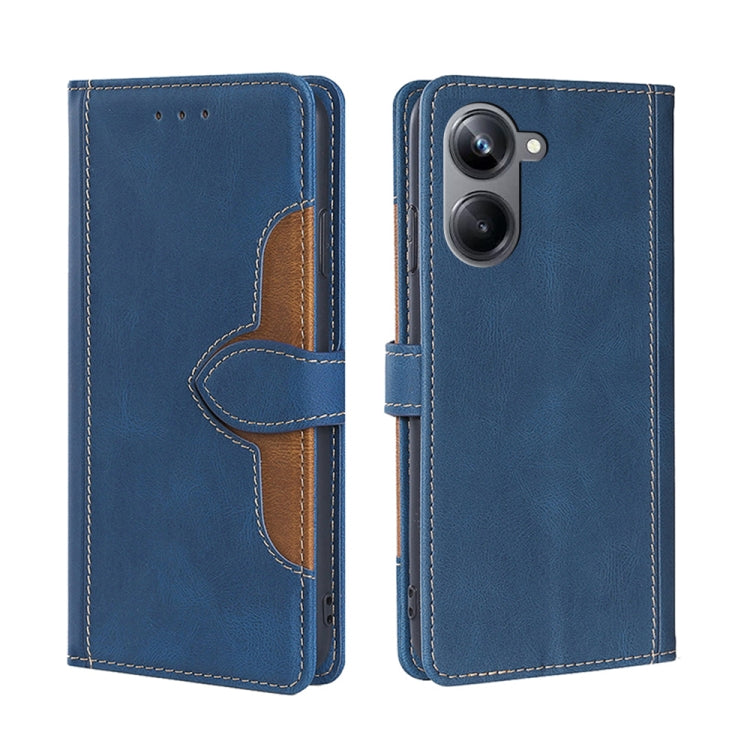 Skin Feel Magnetic Buckle Leather Phone Case, For OPPO Reno9 5G / Reno9 Pro 5G, For OPPO Reno9 Pro+ 5G, For Realme 10 Pro 5G, For Realme 10 Pro+ 5G, For vivo X90 Pro 5G