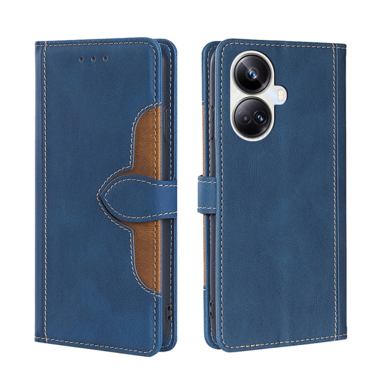 Skin Feel Magnetic Buckle Leather Phone Case, For OPPO Reno9 5G / Reno9 Pro 5G, For OPPO Reno9 Pro+ 5G, For Realme 10 Pro 5G, For Realme 10 Pro+ 5G, For vivo X90 Pro 5G