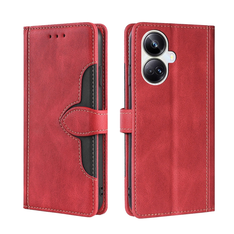 Skin Feel Magnetic Buckle Leather Phone Case, For OPPO Reno9 5G / Reno9 Pro 5G, For OPPO Reno9 Pro+ 5G, For Realme 10 Pro 5G, For Realme 10 Pro+ 5G, For vivo X90 Pro 5G