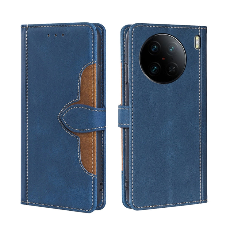 Skin Feel Magnetic Buckle Leather Phone Case, For OPPO Reno9 5G / Reno9 Pro 5G, For OPPO Reno9 Pro+ 5G, For Realme 10 Pro 5G, For Realme 10 Pro+ 5G, For vivo X90 Pro 5G