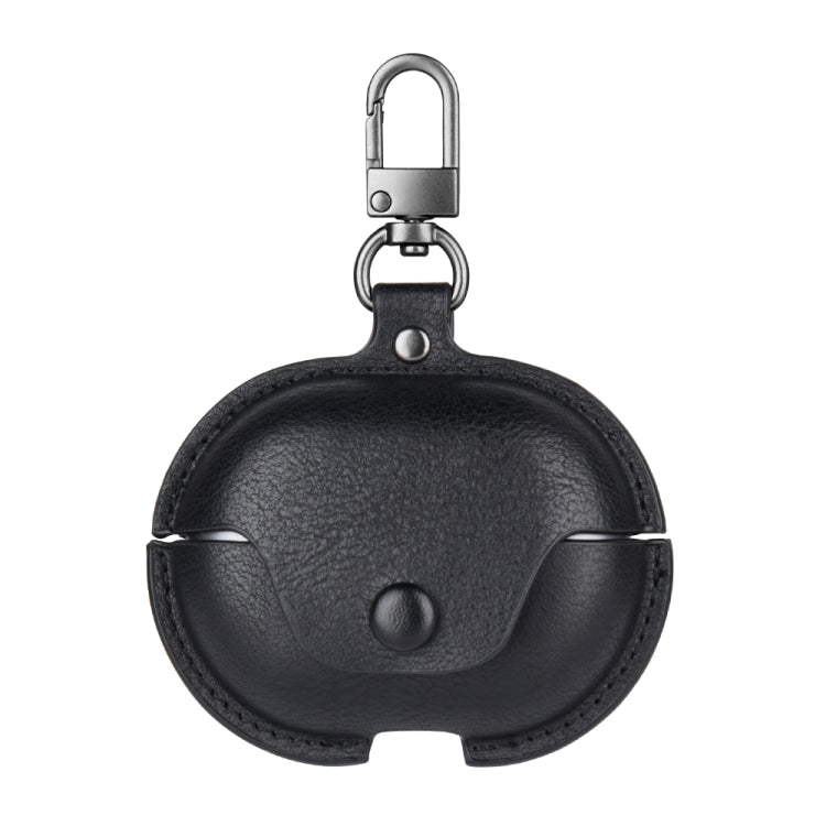 Business Leather Earphone Protective Case with Hook, For Huawei FreeBuds Pro 2, For Huawei FreeBuds Pro, For Huawei FreeBuds 4i / 5i, For Huawei FreeBuds 4 / 4E, For Huawei FreeBuds 4