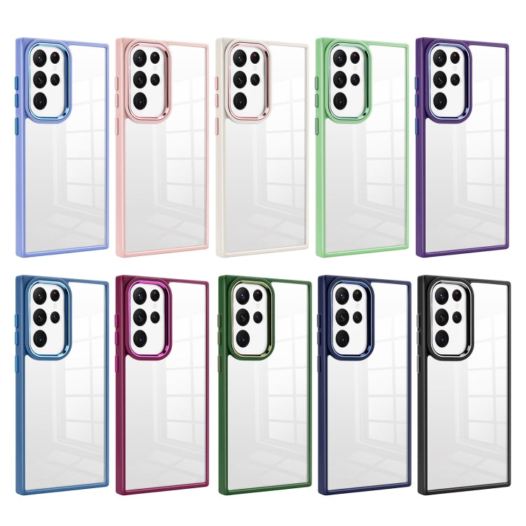 Clear Acrylic Soft TPU Phone Case, For Samsung Galaxy S23 5G, For Samsung Galaxy S23+ 5G, For Samsung Galaxy S23 Ultra 5G